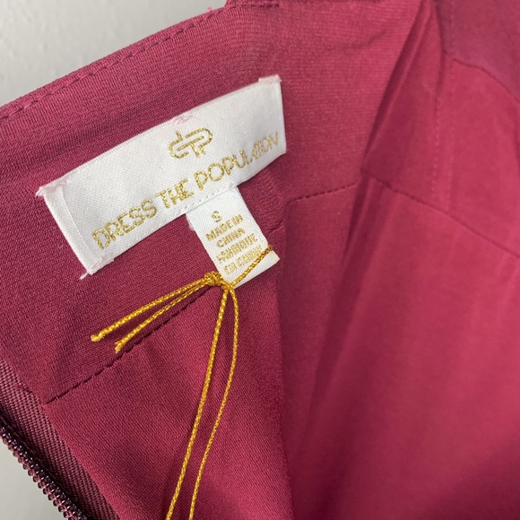 Dress The Population Mermaid Hem Evening Gown - Picture 4 of 7